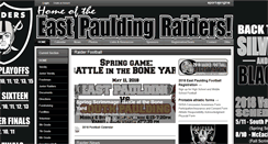 Desktop Screenshot of eastpauldingfootball.com